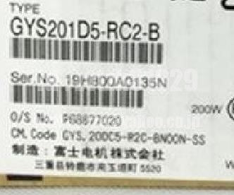 Fuji GYS201D5-RC2 Servo Motor [e1118611507]