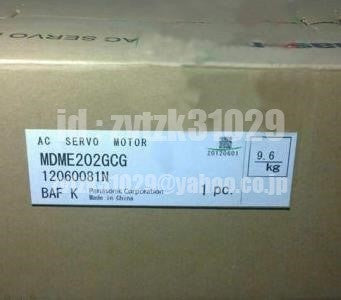 Panasonic MDME202GCG Servo Motor [g1118462591]