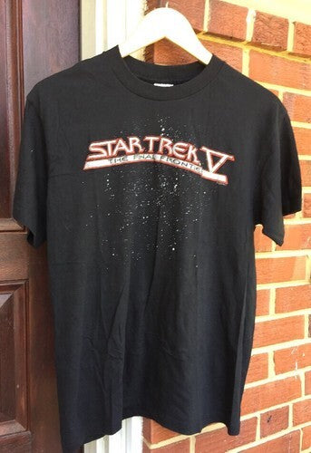Star Trek V The Final Frontier 1989 Vintage T-Shirt [l1208878673]