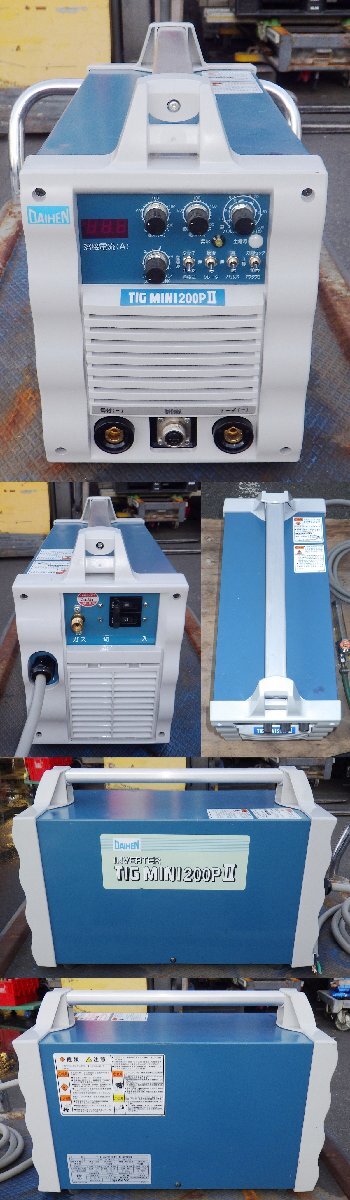 Daihen VRTPM-202 TIG Welder with Torch, Ground, Gas Regulator [s1207435963]