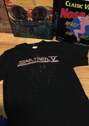 Star Trek V The Final Frontier 1989 Vintage T-Shirt [l1208878673]