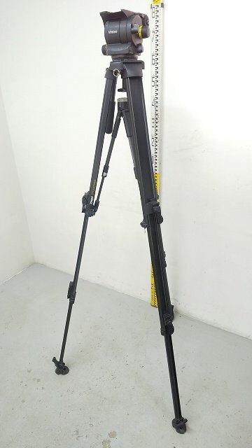 Vinten Vision 100 Tripod Fibertec Broadcast Video Equipment [s1219390280]