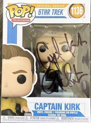 Funko Pop 1136 Star Trek William Shatner Signed Autograph Rare [b1208110635]