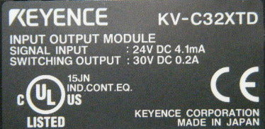 Keyence KV-C32XTD Connector MOSFET Sink with Cover 32 pcs [l1248641499]