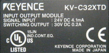 Keyence KV-C32XTD Connector MOSFET Sink 32 pcs [t1248637413]