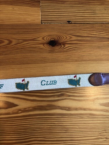 Smathers And Branson Belt Size 34 Augusta National Golf Club Exclusive [e1207713909]