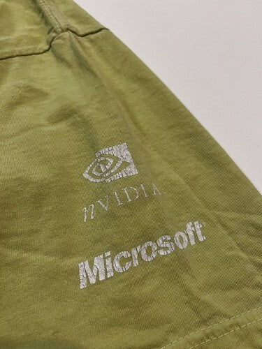 Microsoft x NVIDIA T-shirt Size XL Vintage 90s Anvil Extremely RARE [s1207915875]