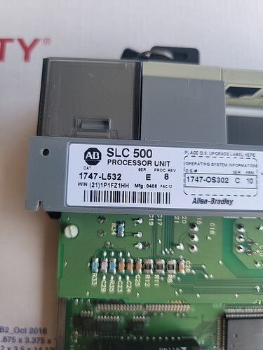 Allen-Bradley 1747-L532 SLC500 Processor Unit ser.E proc.rev 8 SLC 5/03 CPU [n1246214546]
