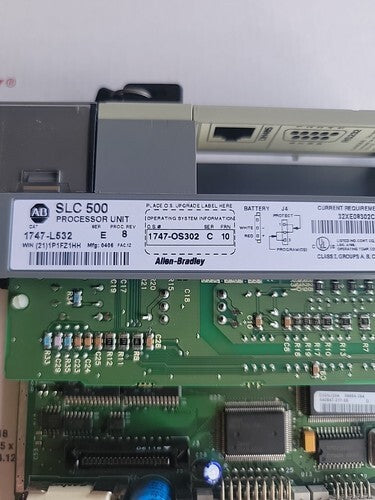 Allen-Bradley 1747-L532 SLC500 Processor Unit ser.E proc.rev 8 SLC 5/03 CPU [n1246214546]