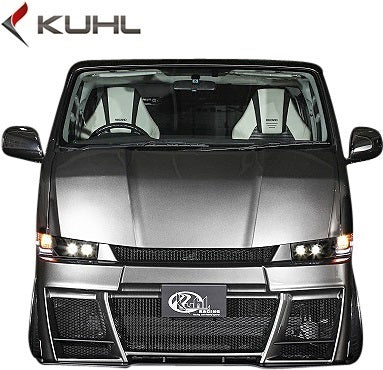 [M’s] Toyota 200 Series Hiace Type 4 (Narrow/Standard Car) Kuhl Racing Ver1 200V-GT Racing Bonnet Ver.1 FRP Cool Racing [u1072921921]