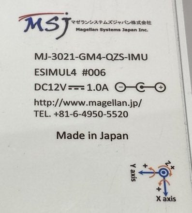 Magellan Systems Japan MJ-3021-GM4-QZS-IMU Multi-Frequency GNSS Receiver Module (as-is) [p1234695970]