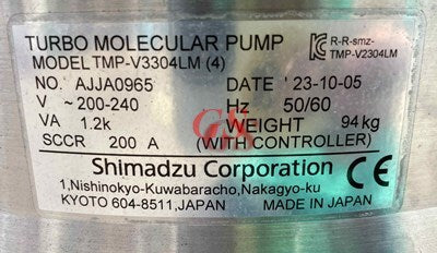 Shimadzu TMP-V3304LM Turbo Molecular Pump 2023 Model [u1187340361]