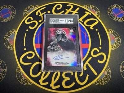 Gwendoline Christie Captain Phasma 2/5 Topps Chrome Galaxy Star Wars [q1216769443]