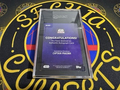 Gwendoline Christie Captain Phasma 2/5 Topps Chrome Galaxy Star Wars [q1216769443]