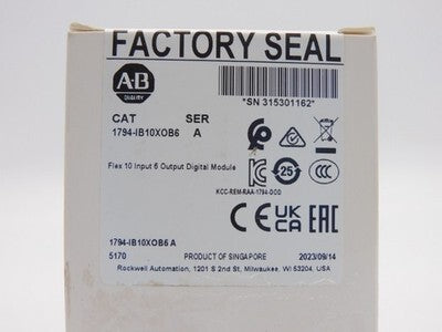 ALLEN BRADLEY 1794-IB10XOB6 I/O Module [d1216821350]
