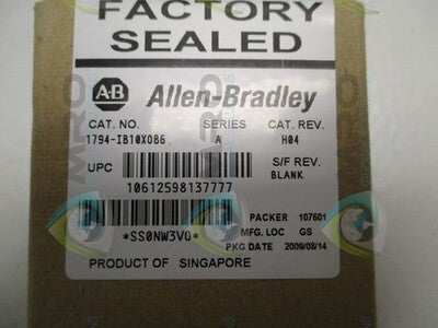 ALLEN BRADLEY 1794-IB10XOB6 I/O Module [t1216818113]