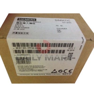 SIEMENS 6ES7231-7PF22-0XA0 Temperature Control Sensor Analog Input PLC [c1212101730]