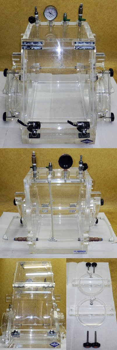 VG-C Compact Vacuum Glove Box with Vacuum Pump [u1230845382]
