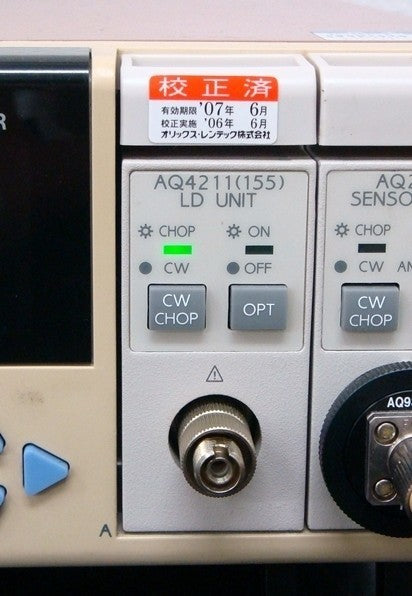ANDO AQ4211 SM LD Unit 1550nm 0dBm [v705913307]