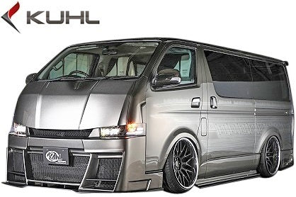 [M’s] Toyota 200 Series Hiace Type 4 (Narrow/Standard Car) Kuhl Racing Ver1 200V-GT Racing Bonnet Ver.1 FRP Cool Racing [u1072921921]
