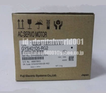 FUJI GYS401D5-RG2 Servo Motor [e1096790158]