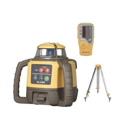 Topcon RL-H5A Rotating Laser with LS-80X Receiver and Tripod [h1214174769]