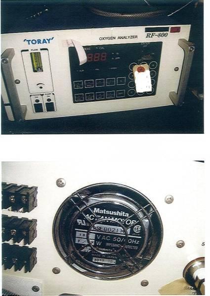 Tokyo Engineering RF800 Oxygen Analyzer 100V 50/60Hz [v1239035677]
