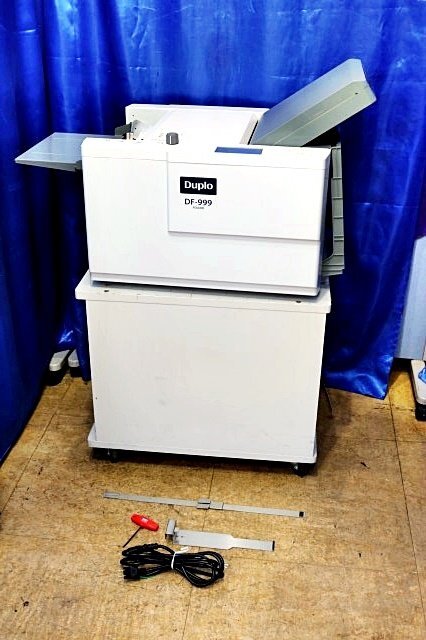 Duplo DF-999 Duplofolder Paper Folding Machine (as-is) [e1207450105]