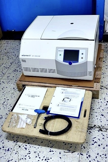 Sigma 3-18KS Refrigerated High Speed Centrifuge 30070xg 200V [c1228338930]