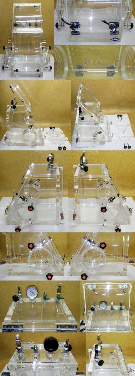 VG-C Compact Vacuum Glove Box with Vacuum Pump [u1230845382]