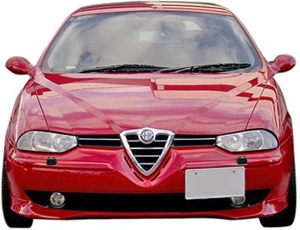 Alfa Romeo 156 Front Lip Spoiler Carbon Aero Parts 1997-2003 Sedan Sports Wagon [f1066604190]