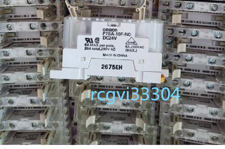 OMRON P7SA-10F-ND Safety Relay Socket Set of 100 DC24V [v1056480133]