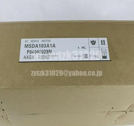 Panasonic MSDA103A1A Servo Motor [o1118469511]