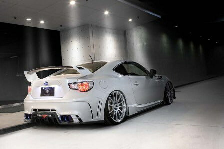 Rowen Hachiroku ZN6 Rear Wing RR STREET ZERO FRP Unpainted [r1072598057]