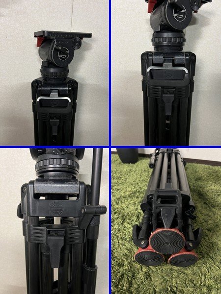 Sachtler Video 20P Carbon Fiber Tripod with Mid-Level Spreader [d1185381116]
