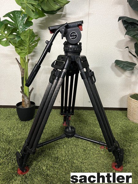 Sachtler Video 20P Carbon Fiber Tripod with Mid-Level Spreader [d1185381116]