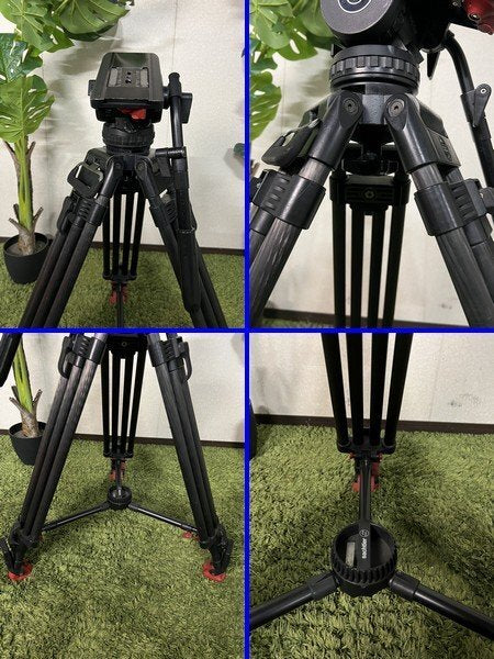 Sachtler Video 20P Carbon Fiber Tripod with Mid-Level Spreader [d1185381116]