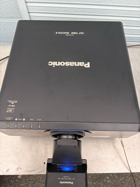 Panasonic PT-DZ780JB DLP Projector with ET-PKD120S Mount and ET-DLE030 Lens [e1241623011]
