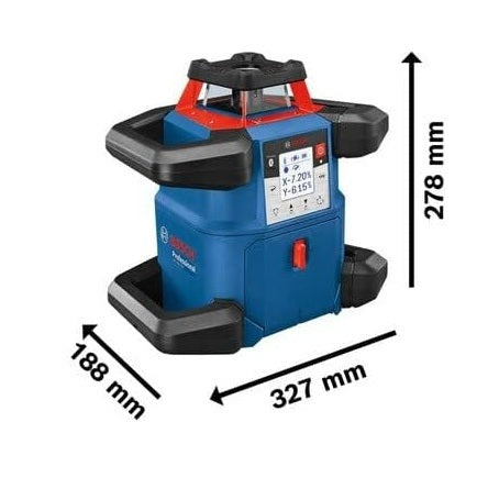 BOSCH GRL600CHV Rotating Laser Dual Battery System 18V [l1175108891]