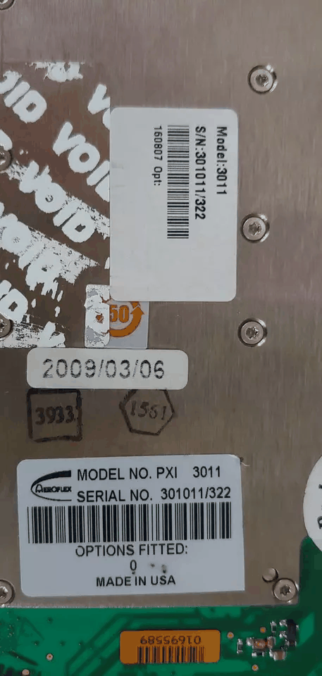 Aeroflex 3011 PXI RF Synthesizer 1.5-3.0GHz [o1169619700]