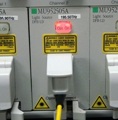 ANRITSU MU952505A 1530nm-1535nm +10dBm DFB-LD Light Source [d1048608556]