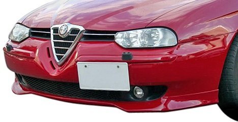 Alfa Romeo 156 Front Lip Spoiler Carbon Aero Parts 1997-2003 Sedan Sports Wagon [f1066604190]