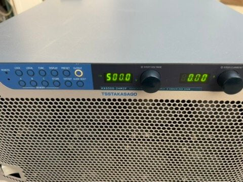 Takasago HX0500-24M2F Regulated DC Power Supply 500V 24A [o1216533461]