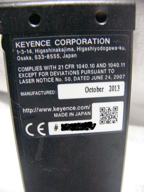 Keyence LJ-V7020K Sensor Head High-Speed Inline Profile Measurement Device [d1029598486]
