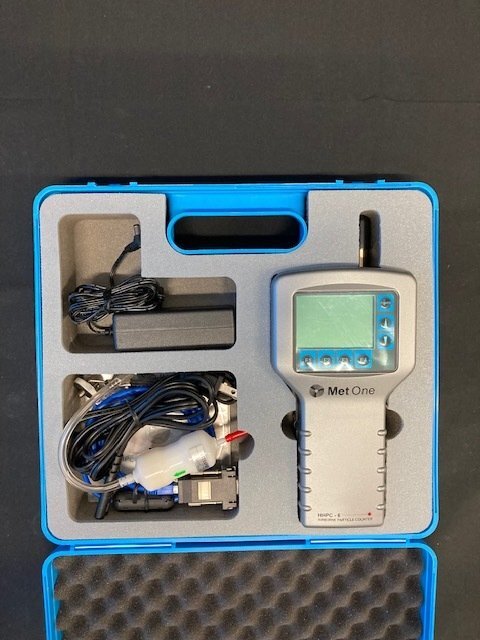 Hach Met One HHPC-6 Handheld Airborne Particle Counter [o1128726013]