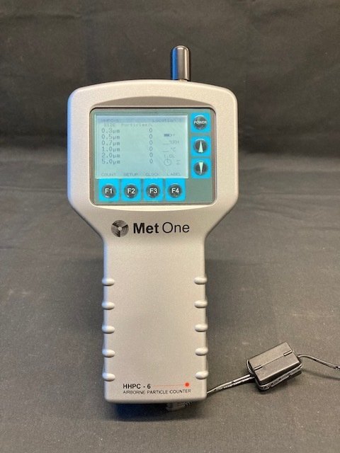 Hach Met One HHPC-6 Handheld Airborne Particle Counter [o1128726013]