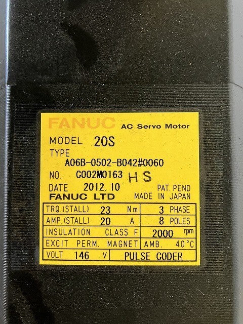 FANUC A06B-0502-B042 Servo Motor [d1146770667]