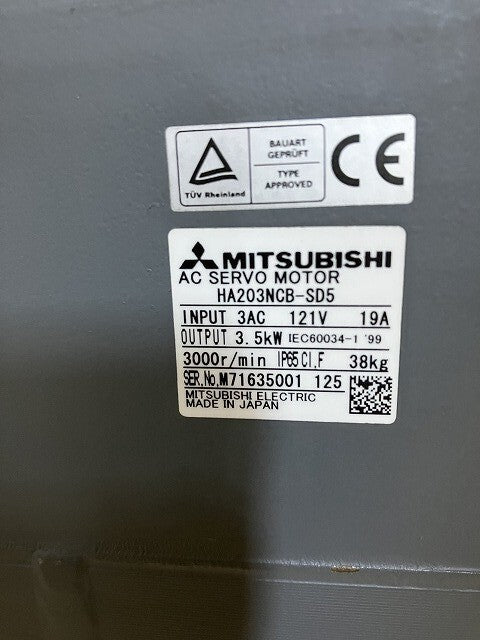 Mitsubishi Electric H203NCB-SD5 Servo Motor [o1146767360]