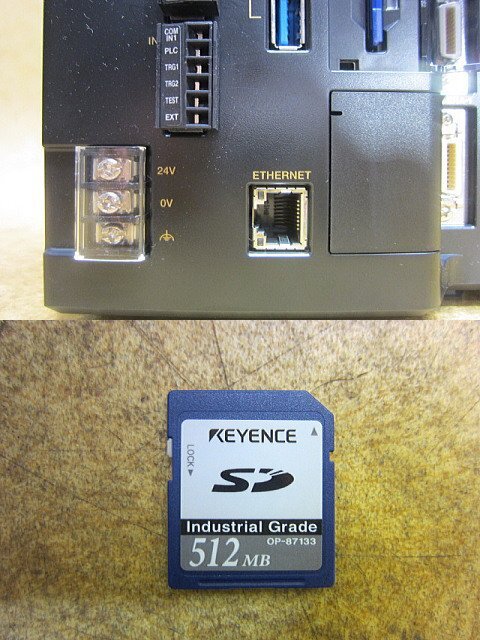 Keyence CV-X300R Image Processing Controller CA-DC40E Lighting Unit [l1155401523]