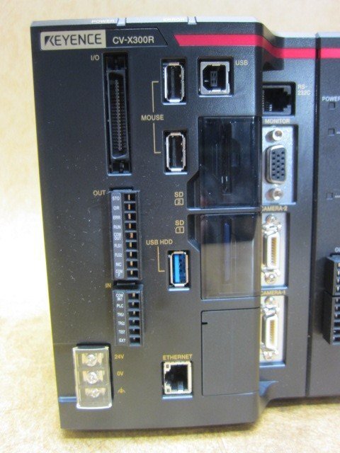 Keyence CV-X300R Image Processing Controller CA-DC40E Lighting Unit [l1155401523]